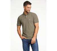 Lindbergh Relaxed Fit Poloshirt Kurzarm Light Dusty Army