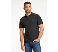 Poloshirt LINDBERGH "Lindbergh Poloshirt", Herren, Gr. XXL, schwarz, Obermaterial: 100% Baumwolle, lässig geschnitten, Shirts (68444444-XXL) schwarz