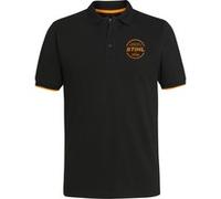 Poloshirt LOGO-CIRCLE schwarz