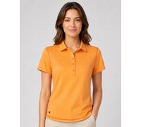 Poloshirt LPO "Funktionspolo Charlotte", Damen, Gr. 46 (L), orange (mock orange), Jersey, 50% Baumwolle. 50% Polyester, regular fit hüftbedeckend, Shirts, Auch in Großen Größen erhältlich (22047732-46