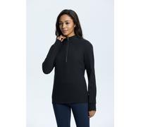 Poloshirt LUHTA "Luhta Polo shirt Kivisalmi", Damen, Gr. XL, schwarz, 94% Polyester, 6% Elasthan, Shirts (66626538-XL) schwarz