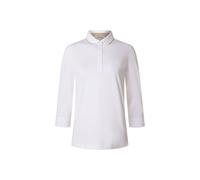 Poloshirt MAERZ MUENCHEN "Maerz Muenchen 193000 Langarm-Poloshirt Damen Bekleidung", Damen, Gr. 42, weiß, 100% Baumwolle, Shirts (87764559-42) weiß