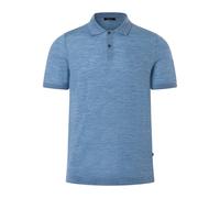 Poloshirt MAERZ MUENCHEN "Maerz Muenchen 401100 Poloshirt Herren Bekleidung", Herren, Gr. 58, blau, 100% Wolle (Merino), Shirts (63667600-58) blau