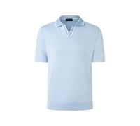 Poloshirt MAERZ MUENCHEN "Maerz Muenchen 452101 Poloshirt Herren Bekleidung", Herren, Gr. 56, blau, 100% Baumwolle, Shirts (17738951-56) blau