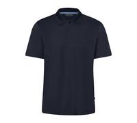 MAERZ Muenchen Regular Fit Poloshirt mit Brusttasche in Marine, Größe 54