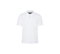 Poloshirt MAERZ MUENCHEN "Maerz Muenchen 648000 Poloshirt Herren Bekleidung", Herren, Gr. 56, weiß, 100% Baumwolle, Shirts (21411843-56) weiß