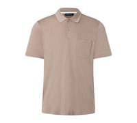 Poloshirt MAERZ MUENCHEN "Maerz Muenchen 648000 Poloshirt Herren Bekleidung", Herren, Gr. 58, beige, 100% Baumwolle, Shirts (24261528-58) beige