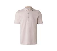 Poloshirt MAERZ MUENCHEN "Maerz Muenchen 661001 Poloshirt Herren Bekleidung", Herren, Gr. 52, beige, 85% Baumwolle, 15% Leinen, Shirts (98369240-52) beige