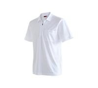 Maier Sports Funktionspoloshirt "Arwin" in Weiß - 22% | Größe M | Herren Sportshirts