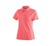 Poloshirt MAIER SPORTS "Ulrike", Damen, Gr. 44, altrosa, 100% Polyester, Rundhals, Shirts, Damen Polo kurzarm, leichtes Shirt, Funktionsshirt mit Kragen, Reg Fit (10482708-44) altrosa