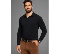 Poloshirt MAN'S WORLD, Herren, Gr. XL (56/58), schwarz, Piqué, Obermaterial: 100% Baumwolle, unifarben, Basic, normal, angesetztes Bündchen, Shirts, in Pique´ Qualität, Topseller (67818720-XL) schwarz