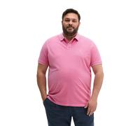 Poloshirt MARC O'POLO "aus Bio-Baumwolle", Herren, Gr. 3XL, mellow rose, Obermaterial: 100% Baumwolle, unifarben, regular fit, Strickbündchen, Shirts (38031415-XXXL) mellow rose