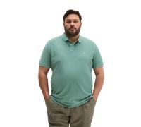 Poloshirt MARC O'POLO "aus Bio-Baumwolle", Herren, Gr. 3XL, midnight moss, Obermaterial: 100% Baumwolle, unifarben, regular fit, Strickbündchen, Shirts (37147812-XXXL) midnight moss