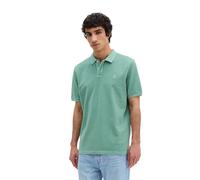 Poloshirt MARC O'POLO "aus Bio-Baumwolle", Herren, Gr. L, botanical grün, Obermaterial: 100% Baumwolle, unifarben, regular fit, Rippbündchen, Shirts (67919224-L) botanical grün