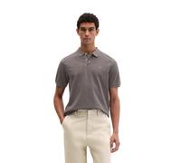 Poloshirt MARC O'POLO "aus Bio-Baumwolle", Herren, Gr. L, schwarz nickle, Obermaterial: 100% Baumwolle, unifarben, regular fit, Rippbündchen, Shirts (41325330-L) schwarz nickle