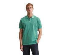 Marc O'Polo Herren Kurzarm-Poloshirt aus Bio-Baumwolle klassisch, Grün (Eucalyptus), M