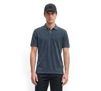 Marc O'Polo Poloshirt aus Bio-Baumwolle, Herren, Regular Fit, 100% Baumwolle, Gr. S, Navy Teal