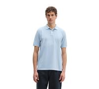 Poloshirt MARC O'POLO "aus Bio-Baumwolle", Herren, Gr. XL, dusted blau, Obermaterial: 100% Baumwolle, unifarben, regular fit, Strickbündchen, Shirts (54876454-XL) dusted blau