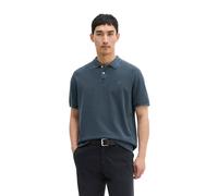 Marc OߴPolo Herren Kurzarm-Poloshirt aus Bio-Baumwolle Regular Fit, Blau (Total Eclipse), XXL