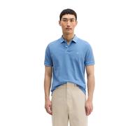 Poloshirt MARC O'POLO "aus Organic Cotton-Stretch", Herren, Gr. 3XL, provincial blau, Obermaterial: 95% Baumwolle, 5% Elasthan, unifarben, slim fit, Rippbündchen, Shirts (25638844-XXXL) provincial bla