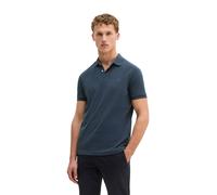 Marc OߴPolo Herren Kurzarm-Poloshirt mit Stretch-Anteil Shaped Fit, Blau (Total Eclipse), L