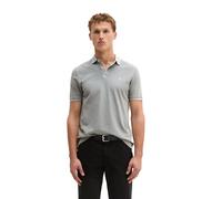 Poloshirt MARC O'POLO "aus Organic Cotton-Stretch", Herren, Gr. L, grau (griffin), Obermaterial: 95% Baumwolle, 5% Elasthan, unifarben, Basic, Rippbündchen, Shirts (42851713-L) griffin