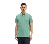 Poloshirt MARC O'POLO "aus Organic Cotton-Stretch", Herren, Gr. M, botanical grün, Obermaterial: 95% Baumwolle, 5% Elasthan, unifarben, slim fit, Rippbündchen, Shirts (66614123-M) botanical grün
