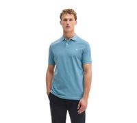 Marc O'Polo Herren Kurzarm-Poloshirt mit Stretch-Anteil Shaped Fit, Blau (Kashmir Blue), XS