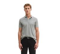 Poloshirt MARC O'POLO "aus Organic Cotton-Stretch", Herren, Gr. XXL, grau (griffin), Obermaterial: 95% Baumwolle, 5% Elasthan, unifarben, Basic, Rippbündchen, Shirts (42851713-XXL) griffin