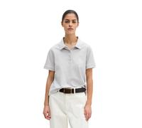 Poloshirt MARC O'POLO "aus Piqué-Jersey", Damen, Gr. XS, airy blau, Obermaterial: 96% Baumwolle, 4% Elasthan, unifarben, regular fit, Shirts (41270718-XS) airy blau