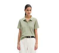 Poloshirt MARC O'POLO "aus Piqué-Jersey", Damen, Gr. XS, fresh sage, Obermaterial: 96% Baumwolle, 4% Elasthan, unifarben, regular fit, Shirts (27565341-XS) fresh sage