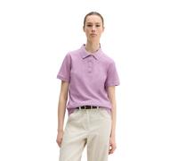Poloshirt MARC O'POLO "aus Piqué-Jersey", Damen, Gr. XXL, warm lila, Obermaterial: 96% Baumwolle, 4% Elasthan, unifarben, regular fit, Shirts (86829133-XXL) warm lila