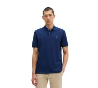 Marc O'Polo Herren Poloshirt, kurzarm - Small-Logo, Regular Fit, Cotton-Piqué Dunkelblau (Iris Ink) 3XL