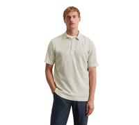 Poloshirt MARC O'POLO "aus reiner Bio-Baumwolle", Herren, Gr. 3XL, grau (misty grau), Obermaterial: 100% Baumwolle, unifarben, regular fit, Shirts (49460424-XXXL) misty grau