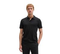 Poloshirt MARC O'POLO "aus reiner Bio-Baumwolle", Herren, Gr. L, schwarz, Obermaterial: 100% Baumwolle, unifarben, slim fit, Shirts (23077311-L) schwarz