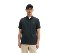 Poloshirt MARC O'POLO "aus reiner Bio-Baumwolle", Herren, Gr. S, blau (schwarz navy), Obermaterial: 100% Baumwolle, unifarben, regular fit, Rippbündchen, Shirts (65386424-S) schwarz navy