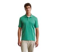 Poloshirt MARC O'POLO "aus reiner Bio-Baumwolle", Herren, Gr. S, grün (eucalyptus grün), Obermaterial: 100% Baumwolle, unifarben, skinny fit, Shirts (63392314-S) eucalyptus grün
