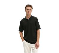 Poloshirt MARC O'POLO "aus reiner Bio-Baumwolle", Herren, Gr. S, schwarz, Obermaterial: 100% Baumwolle, unifarben, regular fit, Strickbündchen, Shirts (73080654-S) schwarz