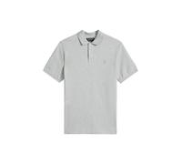 Poloshirt MARC O'POLO "aus reiner Bio-Baumwolle", Herren, Gr. XL, grau (iron grau melange), Obermaterial: 100% Baumwolle, unifarben, regular fit, Rippbündchen, Shirts (55168656-XL) iron grau melange