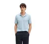 Poloshirt MARC O'POLO "aus weicher Bio-Baumwolle", Herren, Gr. XL, dusted blau, Obermaterial: 100% Baumwolle, unifarben, regular fit, Shirts (69385735-XL) dusted blau