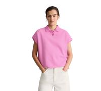 Poloshirt MARC O'POLO DENIM, Damen, Gr. XL, pale bubblegum, Jersey, Obermaterial: 100% Baumwolle, relaxed fit normal, Shirts, ärmellos wide aus Organic Cotton (39196719-XL) pale bubblegum