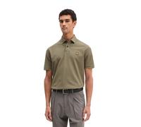 Poloshirt MARC O'POLO "aus reiner Bio-Baumwolle", Herren, Gr. L, frozen taupe, Obermaterial: 100% Baumwolle, unifarben, regular fit, Shirts (11973939-L) frozen taupe