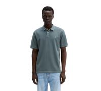 Poloshirt MARC O'POLO "aus Bio-Baumwolle", Herren, Gr. L, skipping stone, Obermaterial: 100% Baumwolle, unifarben, regular fit, Strickbündchen, Shirts (32339306-L) skipping stone