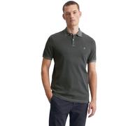 Marc OߴPolo Herren Kurzarm-Poloshirt mit Stretch-Anteil Shaped Fit, Grau (Grau), M