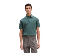 Poloshirt MARC O'POLO, Herren, Gr. M, skipping stone, Piqué, Obermaterial: 100% Baumwolle, unifarben, regular fit hüftlang, Rundhals, Shirts, weiches Tragegefühl, regular Fit, Logopatch auf der Brust