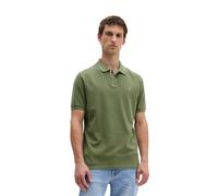 Poloshirt MARC O'POLO "aus Bio-Baumwolle", Herren, Gr. M, sage grün, Obermaterial: 100% Baumwolle, unifarben, regular fit, Strickbündchen, Shirts (24147150-M) sage grün