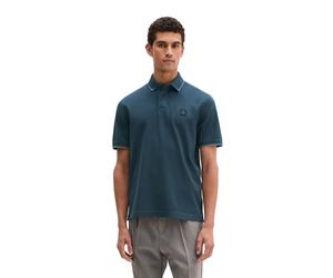 Poloshirt MARC O'POLO, Herren, Gr. XL, schwarz navy, Piqué, Obermaterial: 100% Baumwolle, unifarben, regular fit hüftlang, Rundhals, Shirts, weiches Tragegefühl, regular Fit, Logopatch auf der Brust (