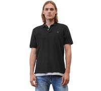 Marc O'Polo Herren Poloshirt CASUAL Polo Kurzarm Regular Fit Bio-Baumwolle Schwarz XXL