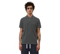 Poloshirt MARC O'POLO "aus Bio-Baumwolle" Gr. 3XL, grau (anthrazit) Herren Shirts Kurzarm (97312253-XXXL)