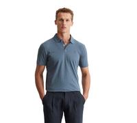 Marc O'Polo Herren Kurzarm-Poloshirt aus Bio-Baumwolle Shaped Fit, Blau (Storm), 3XL